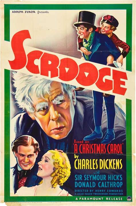 Scrooge Movie Posters From Movie Poster Shop