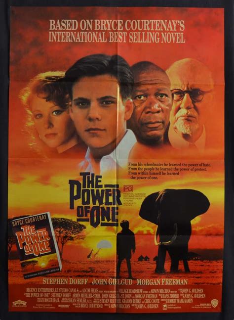 All About Movies - The Power Of One 1992 One Sheet movie ...