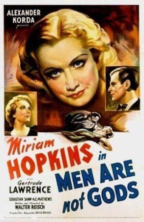 Men Are Not Gods (1936) - FilmAffinity