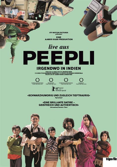 Live aus Peepli - Irgendwo in Indien (Filmplakate A2 ...