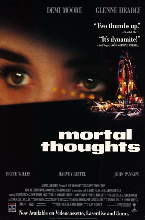 Mortal Thoughts Movie Posters From Movie Poster Shop