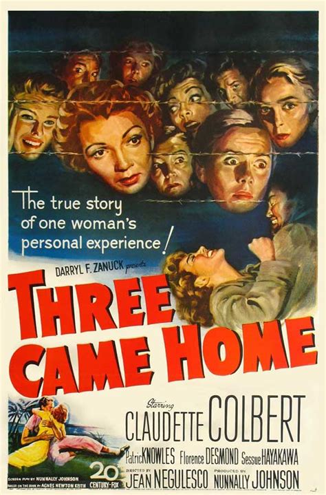 Three Came Home Movie Posters From Movie Poster Shop