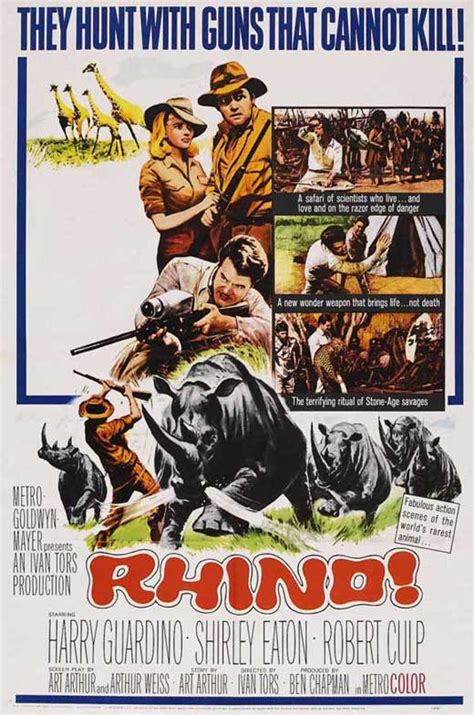Rhino Movie Posters From Movie Poster Shop