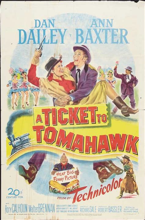 Ticket to Tomahawk Movie Posters From Movie Poster Shop