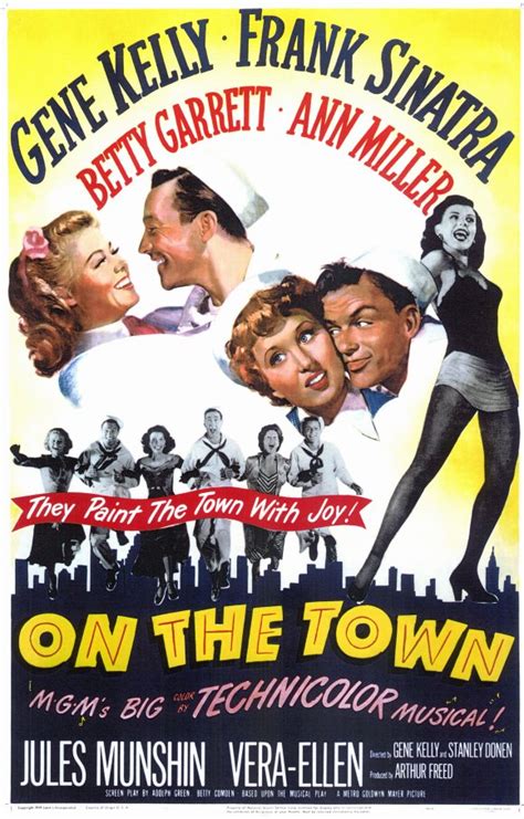 On the Town Movie Posters From Movie Poster Shop