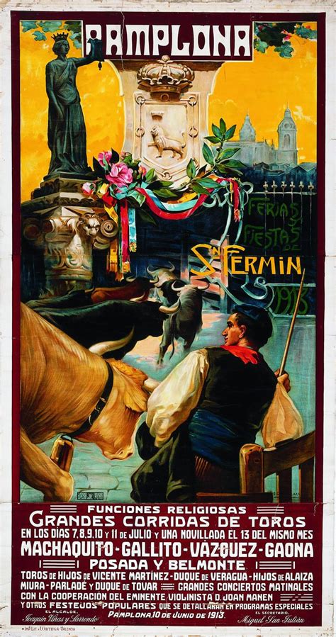 500 best images about Poster - Spain - Bullfight on ...