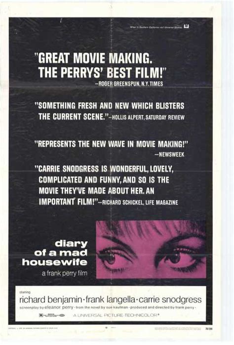 Diary of a Mad Housewife Movie Posters From Movie Poster Shop