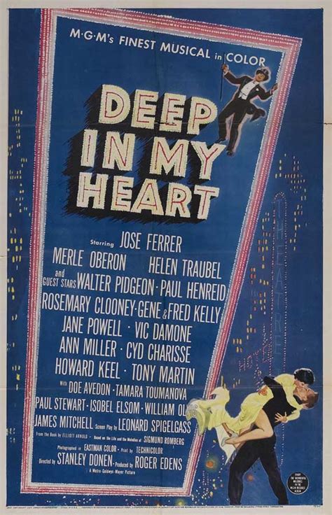 Deep In My Heart Movie Posters From Movie Poster Shop