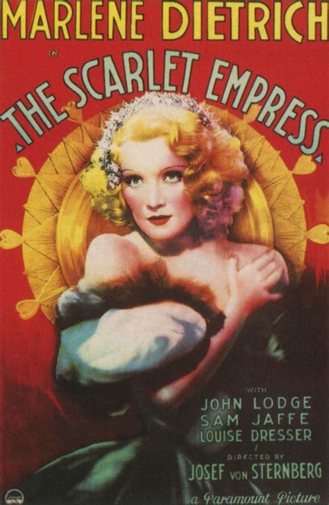 Marlene Dietrich - The Scarlet Empress, 1934. | Old ...