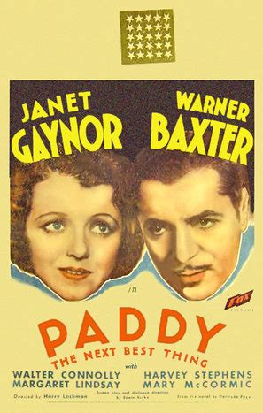 Paddy the Next Best Thing (1933) movie posters
