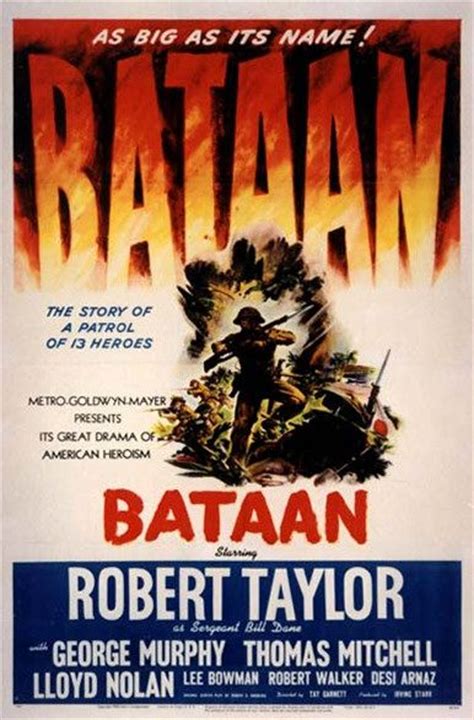 Image - 1943 - Bataan Movie Poster.jpg | Scratchpad ...