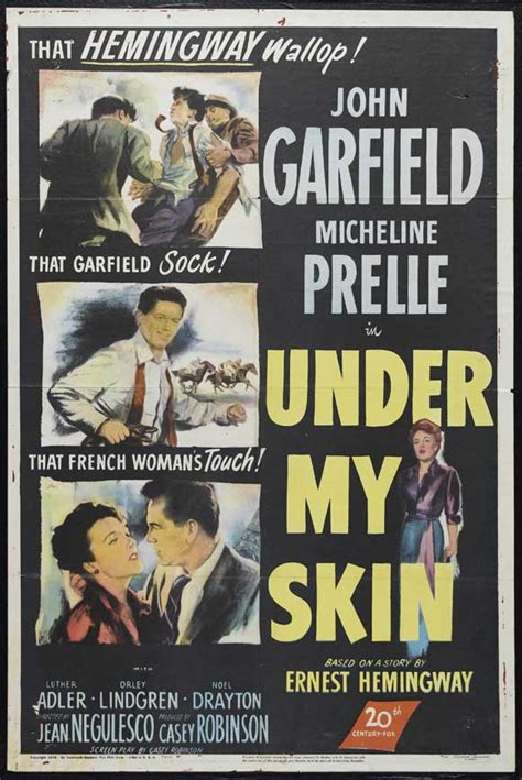 Under My Skin Movie Posters From Movie Poster Shop