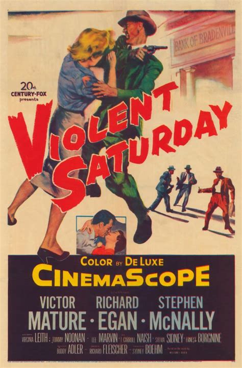 Violent Saturday Movie Posters From Movie Poster Shop