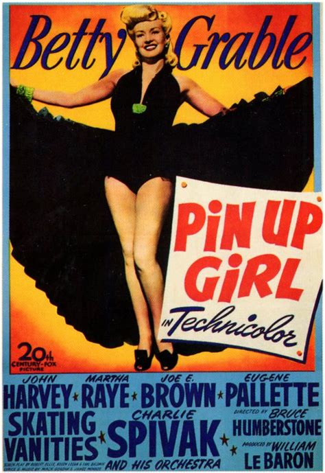 Pin-Up Girl Movie Posters From Movie Poster Shop