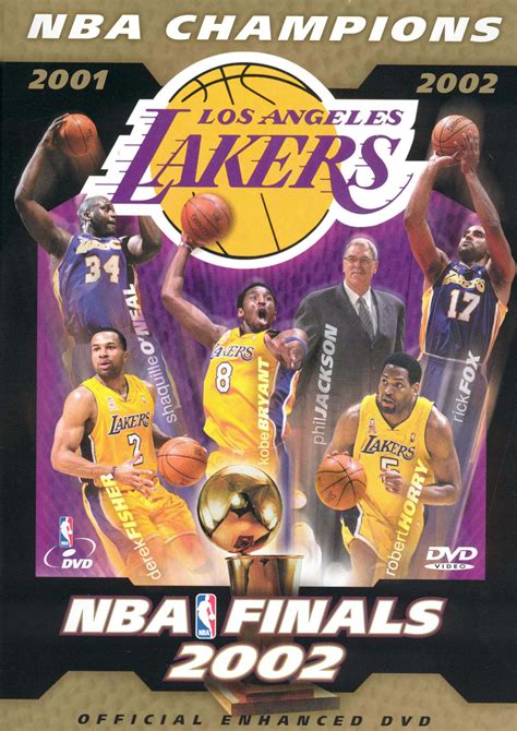 The Official 2002 NBA Championship: Los Angeles Lakers ...