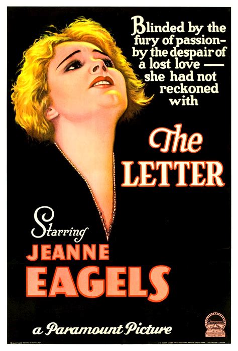 The Letter (1929 film) - Wikipedia