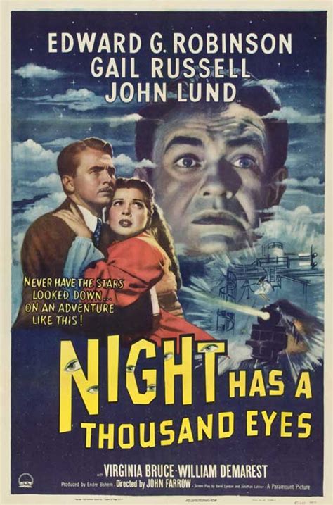 Night Has a Thousand Eyes Movie Posters From Movie Poster Shop