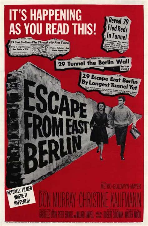 Escape From East Berlin Movie Posters From Movie Poster Shop
