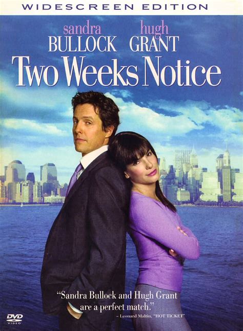 Two Weeks Notice (2002) | Musings From Us