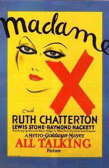 Madame X (1929 film) - Wikipedia