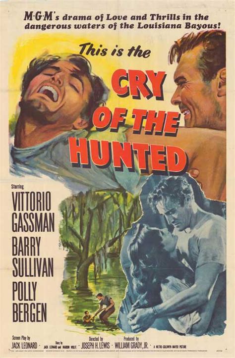 Cry of the Hunted Movie Posters From Movie Poster Shop