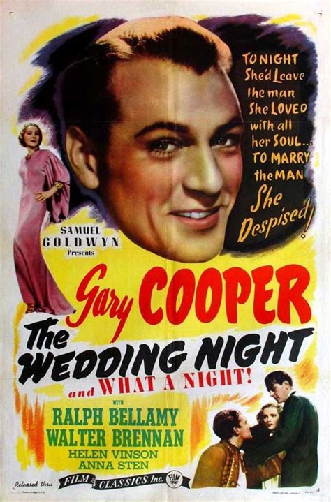 The Wedding Night Movie Posters From Movie Poster Shop