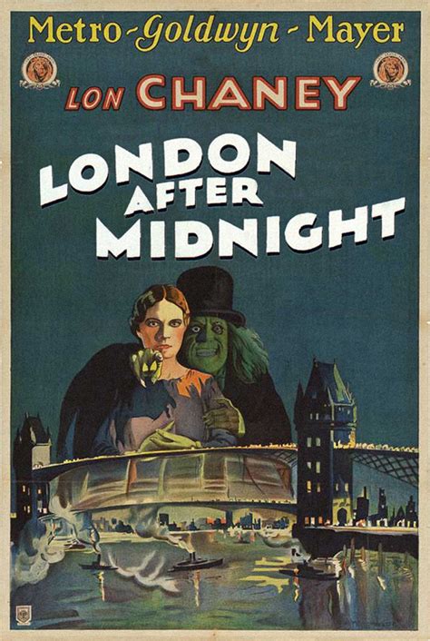 TOD BROWNING’S LONDON AFTER MIDNIGHT (1927) & MARK OF THE ...
