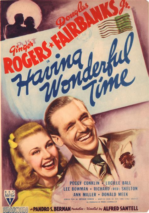 Ginger Rogers Having Wonderful Time 1938 | Films I Love ...