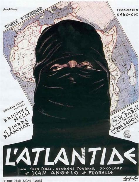 L Atlantide 1932 Pabst - Vintage 1930s Movie Posters