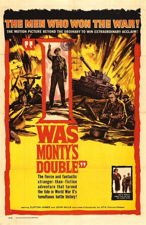I Was Monty's Double Movie Poster - IMP Awards