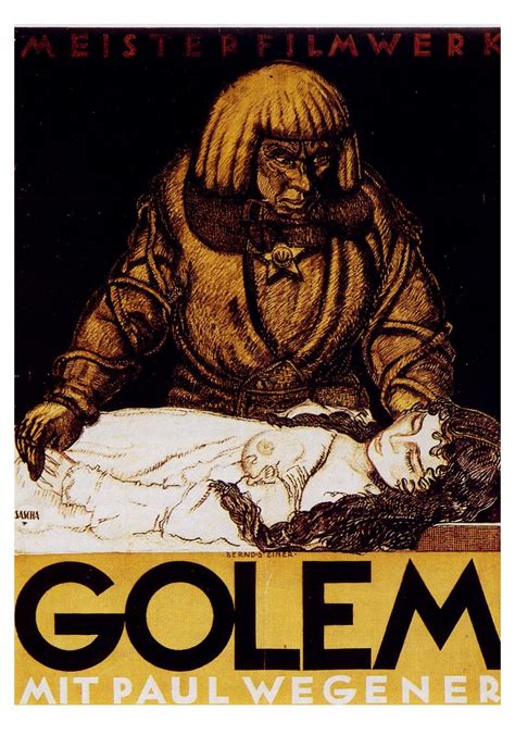 The Silent Cinema Blogathon: The Golem: How He Came into ...