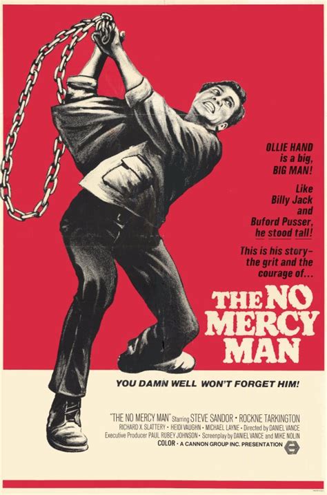 No Mercy Man Movie Posters From Movie Poster Shop
