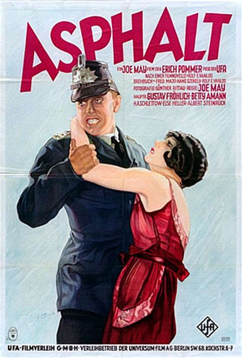 Asphalt (1929) – the new movie at the Asta Film palast ...