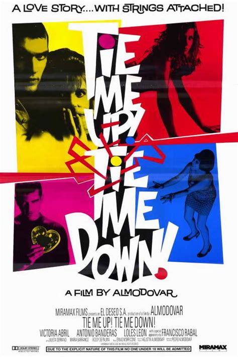 Tie Me Up! Tie Me Down! Movie Posters From Movie Poster Shop