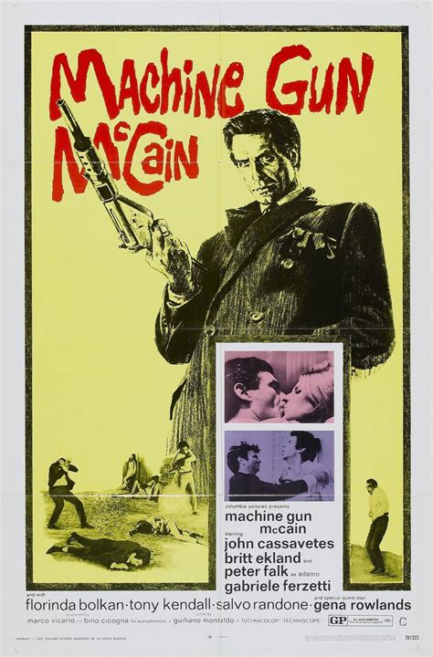 Machine Gun Mc Cain Movie Trailer, Reviews and More | TV Guide