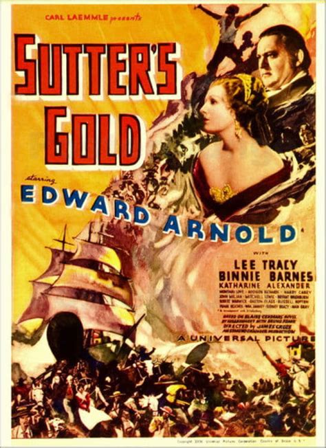 Sutter's Gold (1936) - Posters — The Movie Database (TMDb)
