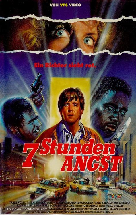 Seven Hours to Judgment German vhs cover