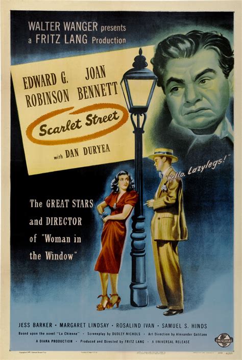 The Pursuit of a False Dream: Scarlet Street (1945) | 21st ...
