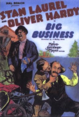 Big Business (1929 film) - Wikipedia