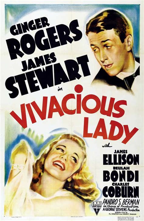 Vivacious Lady Movie Posters From Movie Poster Shop