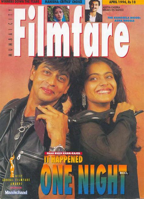 This Filmfare cover is a rare number where rarely ...