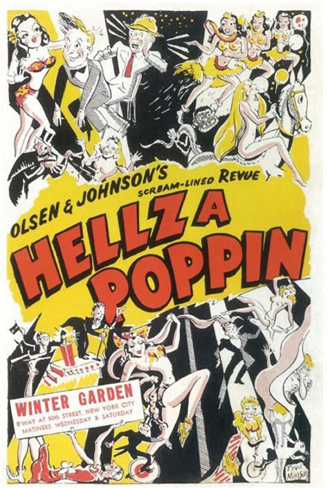 Hellzapoppin (Broadway) Movie Posters From Movie Poster Shop