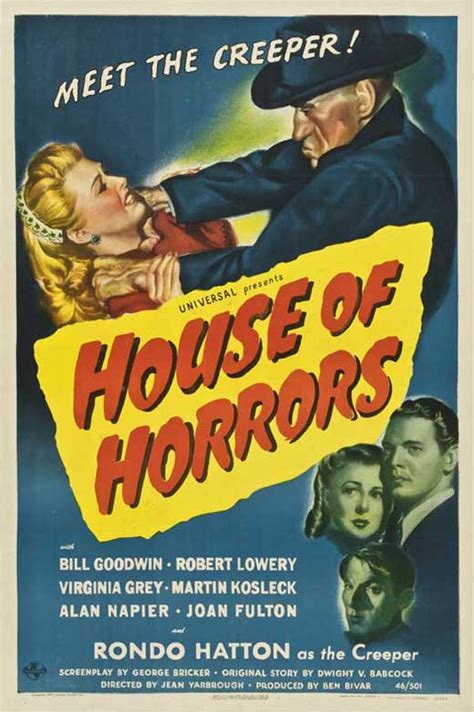 House of Horrors Movie Posters From Movie Poster Shop