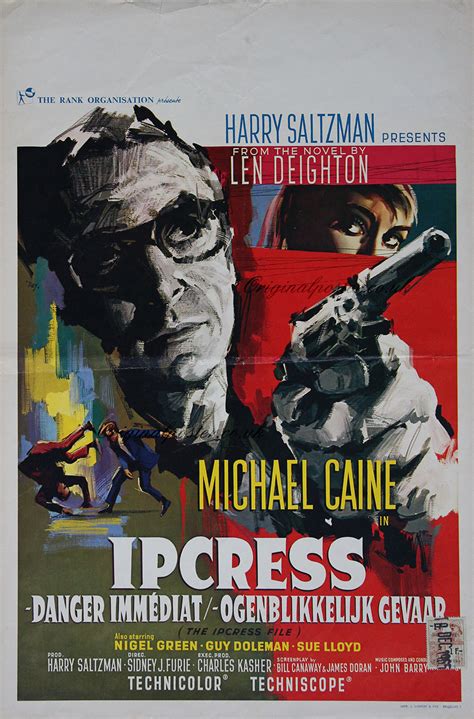 The Ipcress File, Original Vintage Film Poster| Original ...