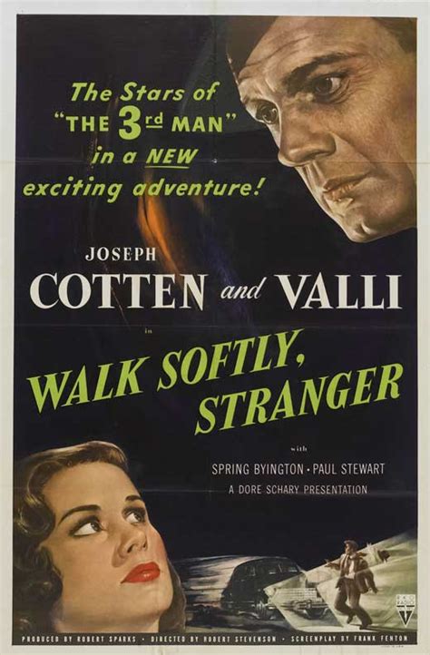Walk Softly, Stranger Movie Posters From Movie Poster Shop