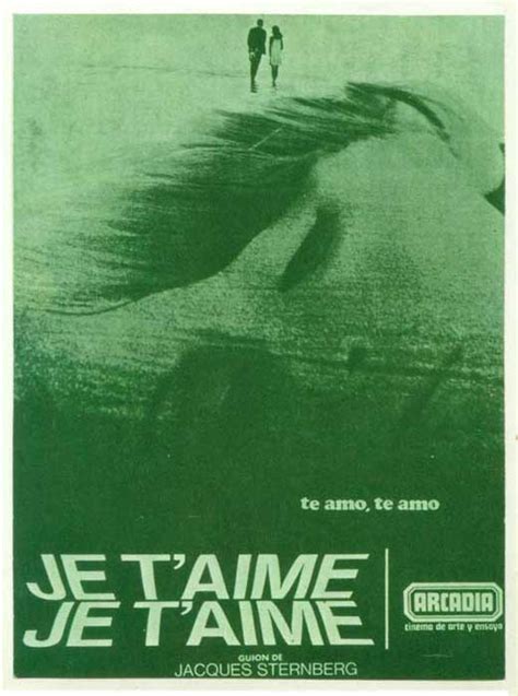 Je t'aime, je t'aime Movie Posters From Movie Poster Shop