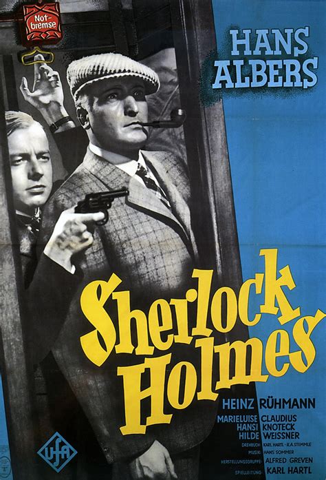 The Man Who Was Sherlock Holmes (1937) - Posters — The ...