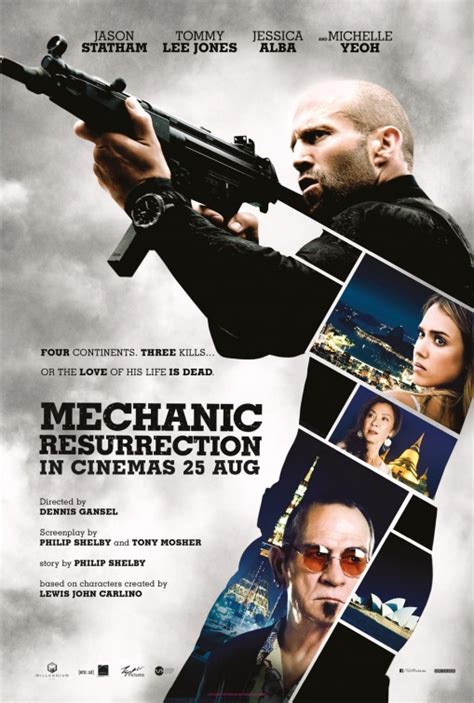 Mechanic: Resurrection Movie Poster (#1 of 3) - IMP Awards