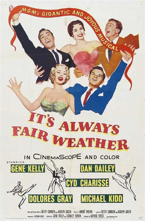 It's Always Fair Weather Movie Posters From Movie Poster Shop