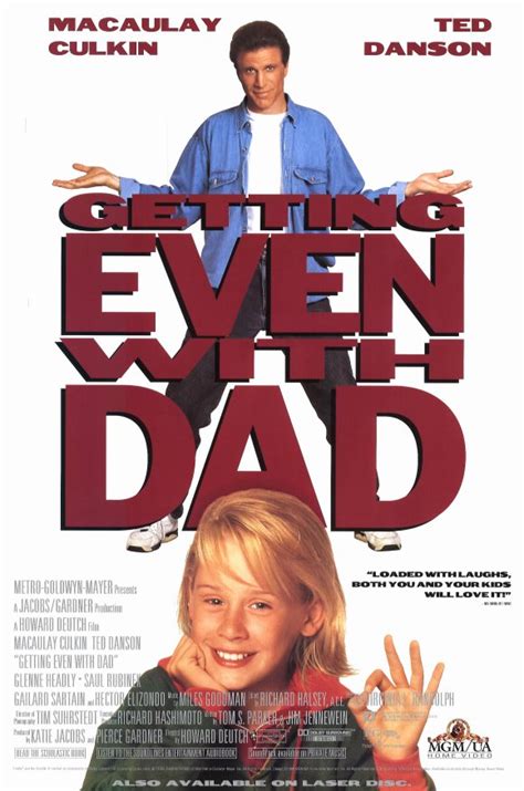 Getting Even with Dad Movie Posters From Movie Poster Shop